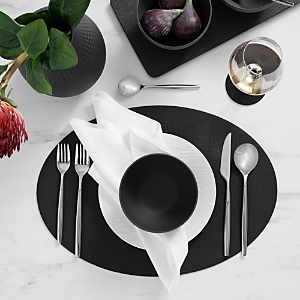 Villeroy & Boch Manufacture Rock Oval Faux Leather Reversible Placemat, Set of 4- 4746005
