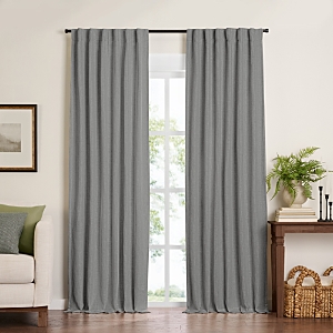 Elrene Home Fashions Harrow Solid Texture Blackout Window Curtain Panel, 52 x 95- 4797349