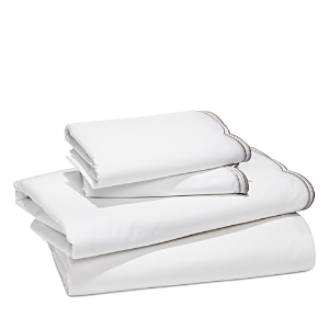 Sky Scalloped Sheet Set, Queen