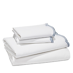 Sky Scalloped Sheet Set, King