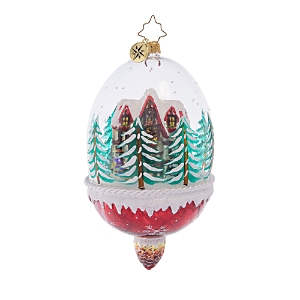 Christopher Radko Winter Cottage Ornament- 4718143