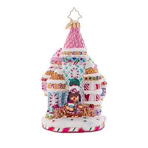 Christopher Radko Candy Cane Castle Ornament- 4718141