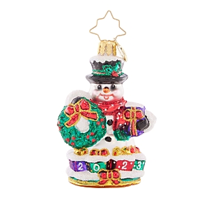 Christopher Radko Holly Jolly Snowman Ornament- 4718131