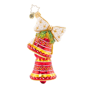 Christopher Radko Classic Christmas Bell Ornament- 4718148