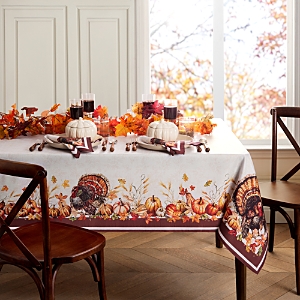 Elrene Home Fashions Autumn Heritage Turkey Engineered Tablecloth, 60 x 120- 4828851