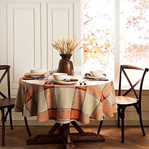 Elrene Home Fashions Autumnal Harvest Jacquard Tablecloth, 60 x 84 Oval- 4828827
