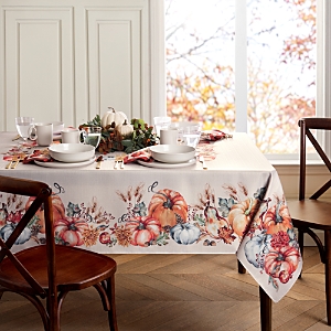 Elrene Home Fashions Botanical Harvest Pumpkin Engineered Tablecloth, 52 x 70- 4828884