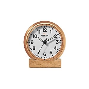 Shinola Runwell 6 Desk Clock- 4893921