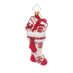 Christopher Radko Peppermint Swirl Glass Ornament- 4718126