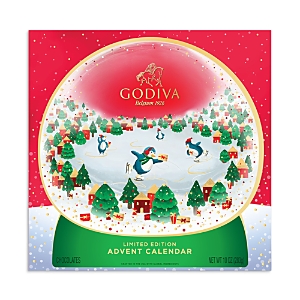Godiva Snowglobe Chocolate Advent Calendar- 4836286