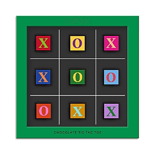 Compartes Chocolate Tic Tac Toe Box- 4859482