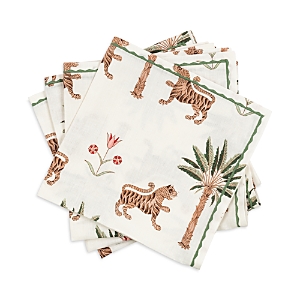 Matouk Tiger Palm Napkin, Set of 4- 4950911