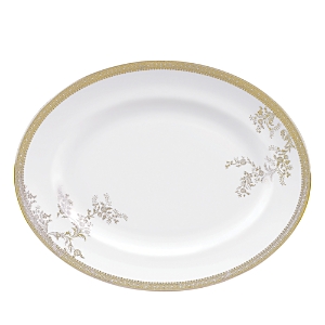 Vera Wang Wedgwood Vera Lace Gold 13.75 Platter- 72182