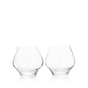 Luigi Bormioli Supremo Stemless Wine Glass, Set of 2- 1249761