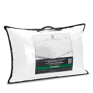 Live Comfortably Asthma & Allergy Friendly Soft/Medium Memorelle Pillow, Standard/Queen- 1055898