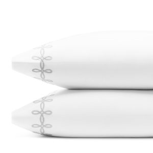 Matouk Gordian Knot Percale King Pillowcase, Pair