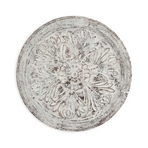 Bassett Mirror Company Wooden Medallion Wall Hanging