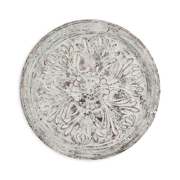 Bassett Mirror Company Wooden Medallion Wall Hanging