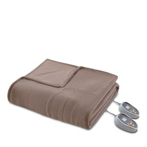 Beautyrest Electric Microfleece Heated Blanket, Twin