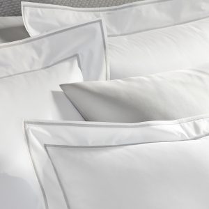 Matouk Ansonia Percale Flat Sheet, Full/Queen