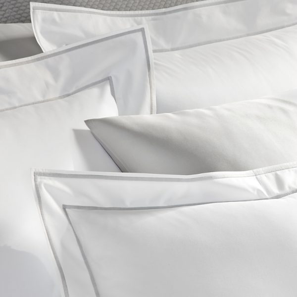 Matouk Ansonia Percale Flat Sheet, Full/Queen