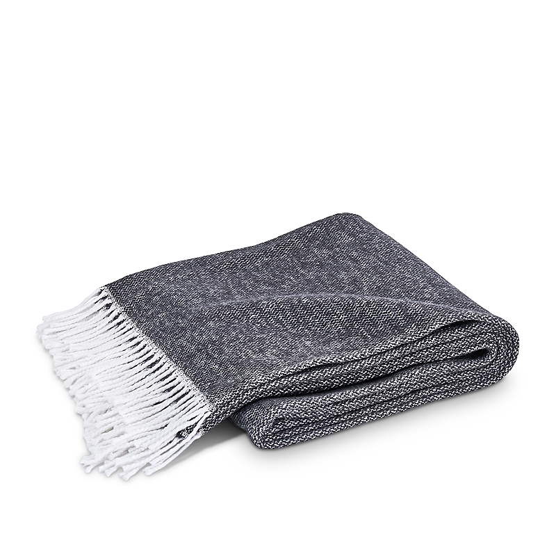 Matouk Pezzo Fringe Throw Blanket