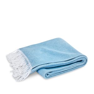 Matouk Pezzo Fringe Throw Blanket