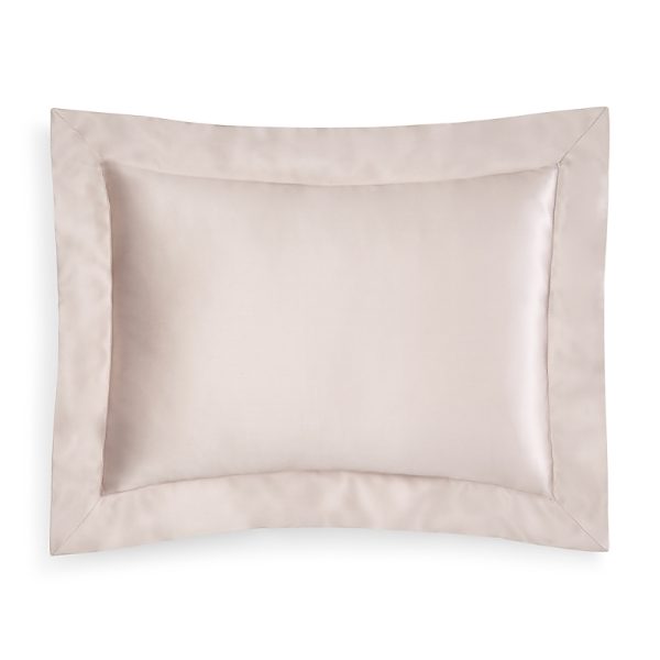 Gingerlily Solid Silk Boudoir Sham