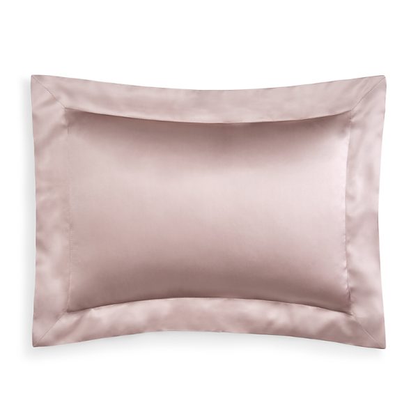 Gingerlily Solid Silk Boudoir Sham