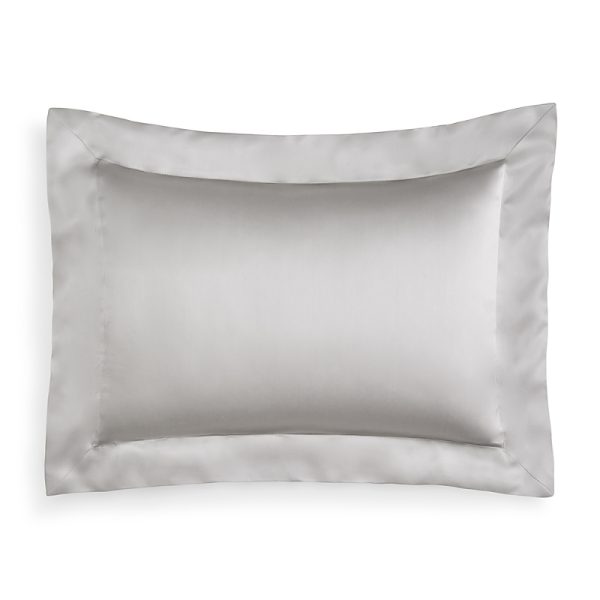 Gingerlily Solid Silk Boudoir Sham