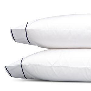 Matouk Ansonia Percale Standard Pillowcase, Pair