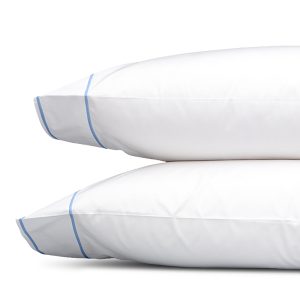 Matouk Ansonia Percale Standard Pillowcase, Pair