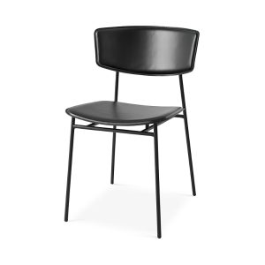 Calligaris Fifties Matte-Leather Chair