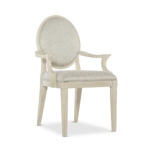 Bernhardt East Hampton Oval Back Arm Chair
