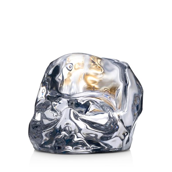 Nude Glass Memento Mori Tea Light Holder