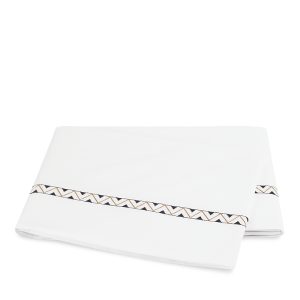 Matouk Schumacher Prado Flat Sheet, Full/Queen