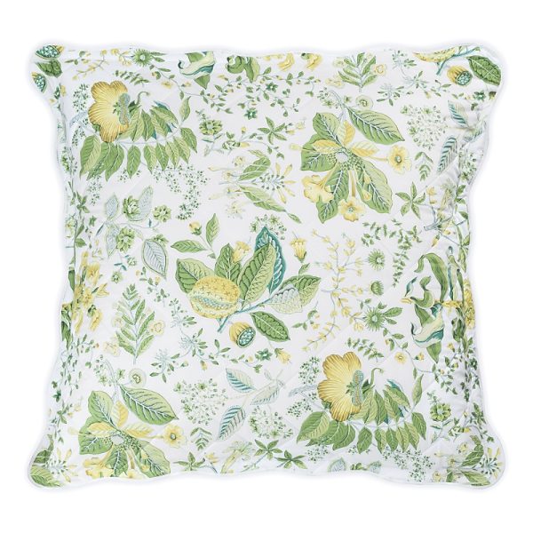 Matouk Schumacher Pomegranate Quilted Euro Sham