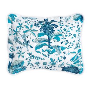 Matouk Schumacher Pomegranate Quilted Boudoir Sham