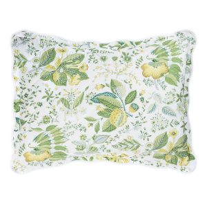 Matouk Schumacher Pomegranate Quilted Standard Sham