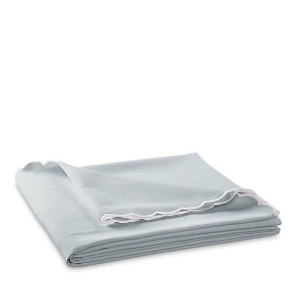 Matouk Diamond Pique Coverlet, Twin