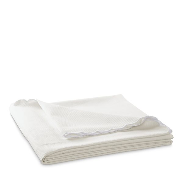 Matouk Diamond Pique Coverlet, Full