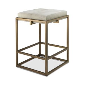 Jamie Young Shelby Hide Counter Stool