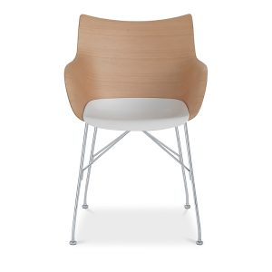Kartell Q Basic Veneer Dining Chair