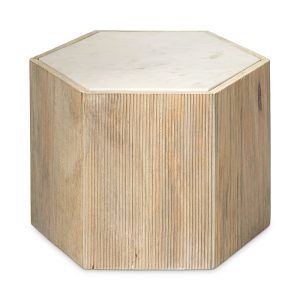 Jamie Young Medium Argan Hexagon Table