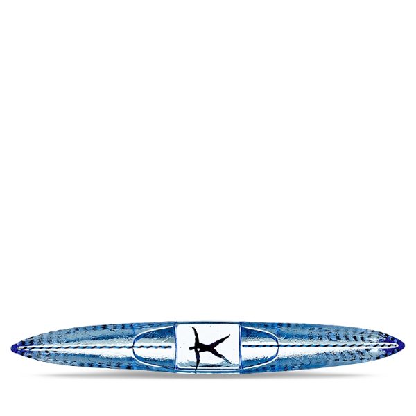 Kosta Boda Bertil Valliens Boats Drifter Blue Ac-20