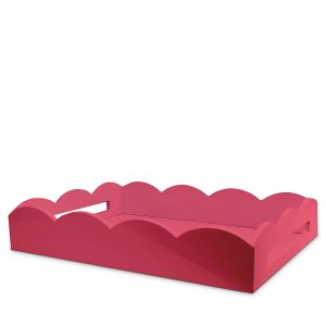 Addison Ross Scalloped Ottoman Tray, 17 x 13