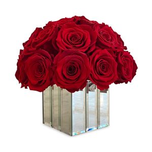 Rose Box Nyc Mini Modern Half Ball of Roses