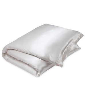 Gingerlily Silk Solid Duvet Cover, King