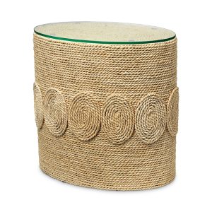 Jamie Young Barbados Oval Side Table