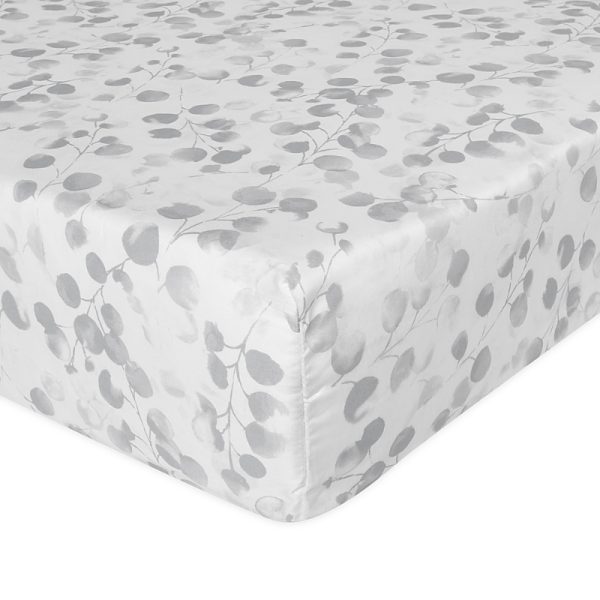 Anne de Solene Rosee Gris Cotton Fitted Sheet, King